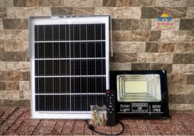 Đèn Năng Lượng Mặt Trời 60W, IP66, Kèm Remote